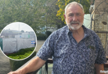 David Davies, 82, from Penarth. Photo: Kieran Molloy, LDRS.