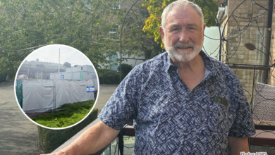 David Davies, 82, from Penarth. Photo: Kieran Molloy, LDRS.