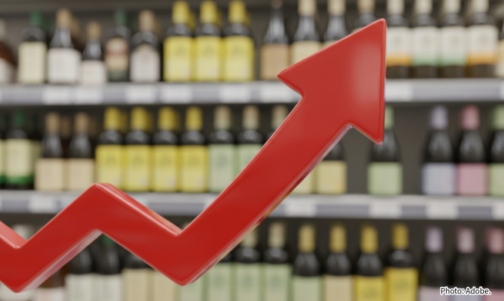 The minimum price of a unit of alcohol will increase from 50p to 65p.