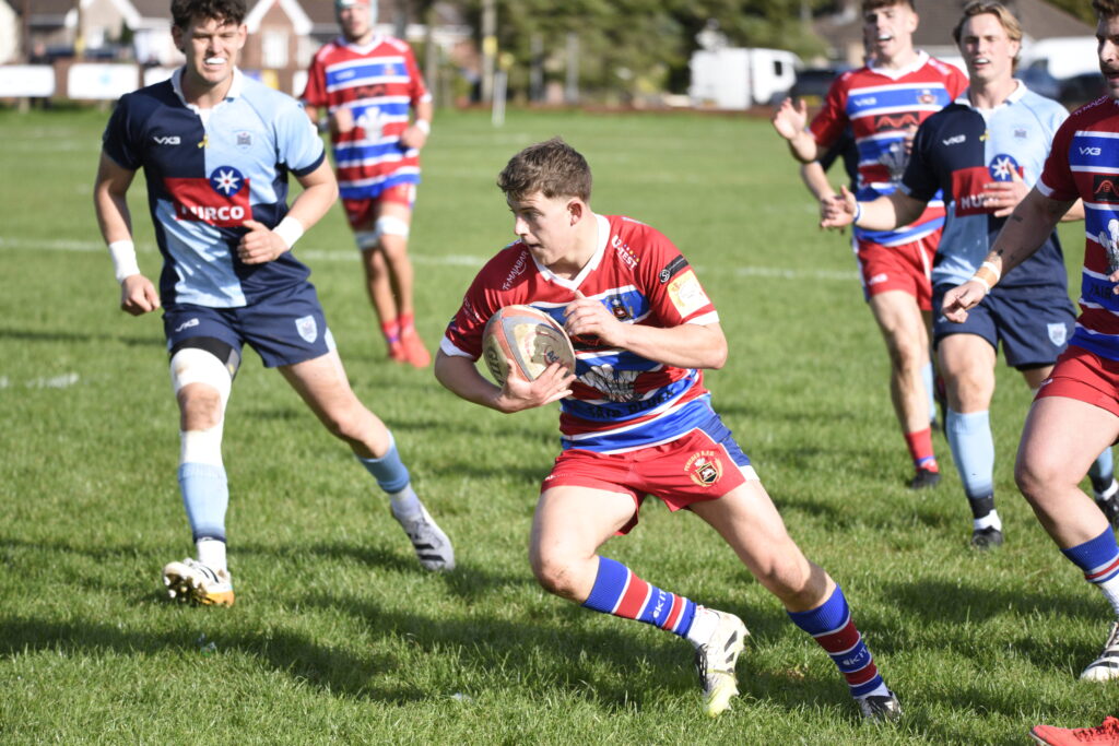 Cai Harries was a threat at scrum half for Pencoed.