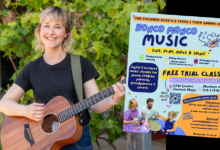 Rhian McKernan brings Honco Monco Music to Llantwit Major.