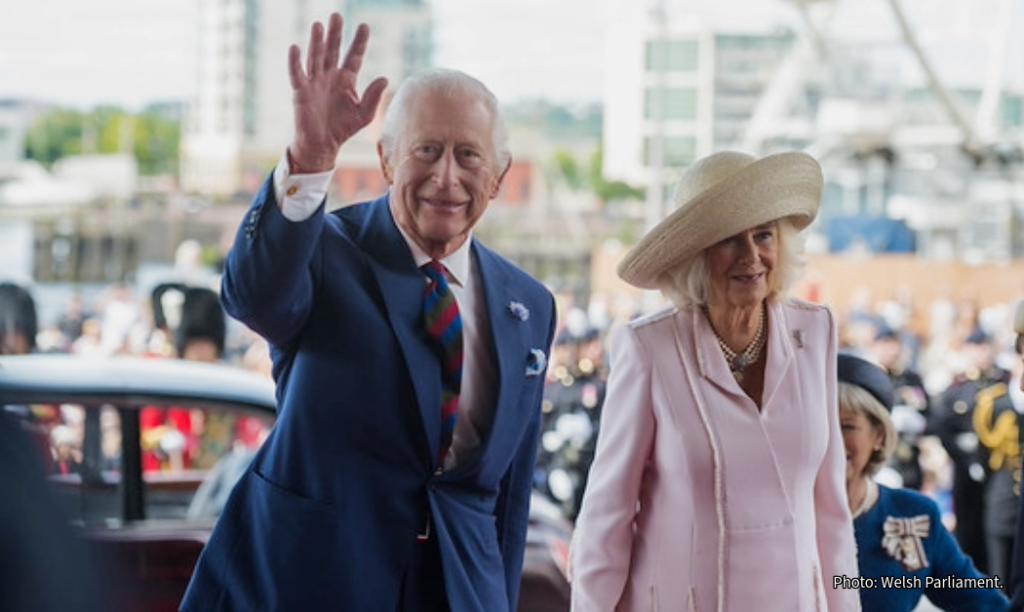 King Charles III and Camilla attended the 25 Years of the Senedd in 2024. Photo: Welsh Parliament