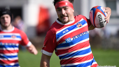 Kayden Brooke was a try scorer for Pencoed Youth. Photo: Julie Kancock.