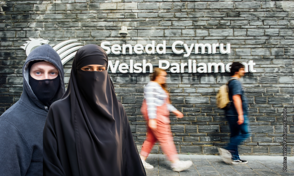 The debate turned from face-coverings used for crime and public safety to coverings such as the burka and niqab.