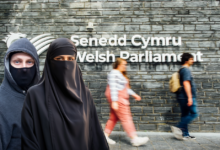 The debate turned from face-coverings used for crime and public safety to coverings such as the burka and niqab.